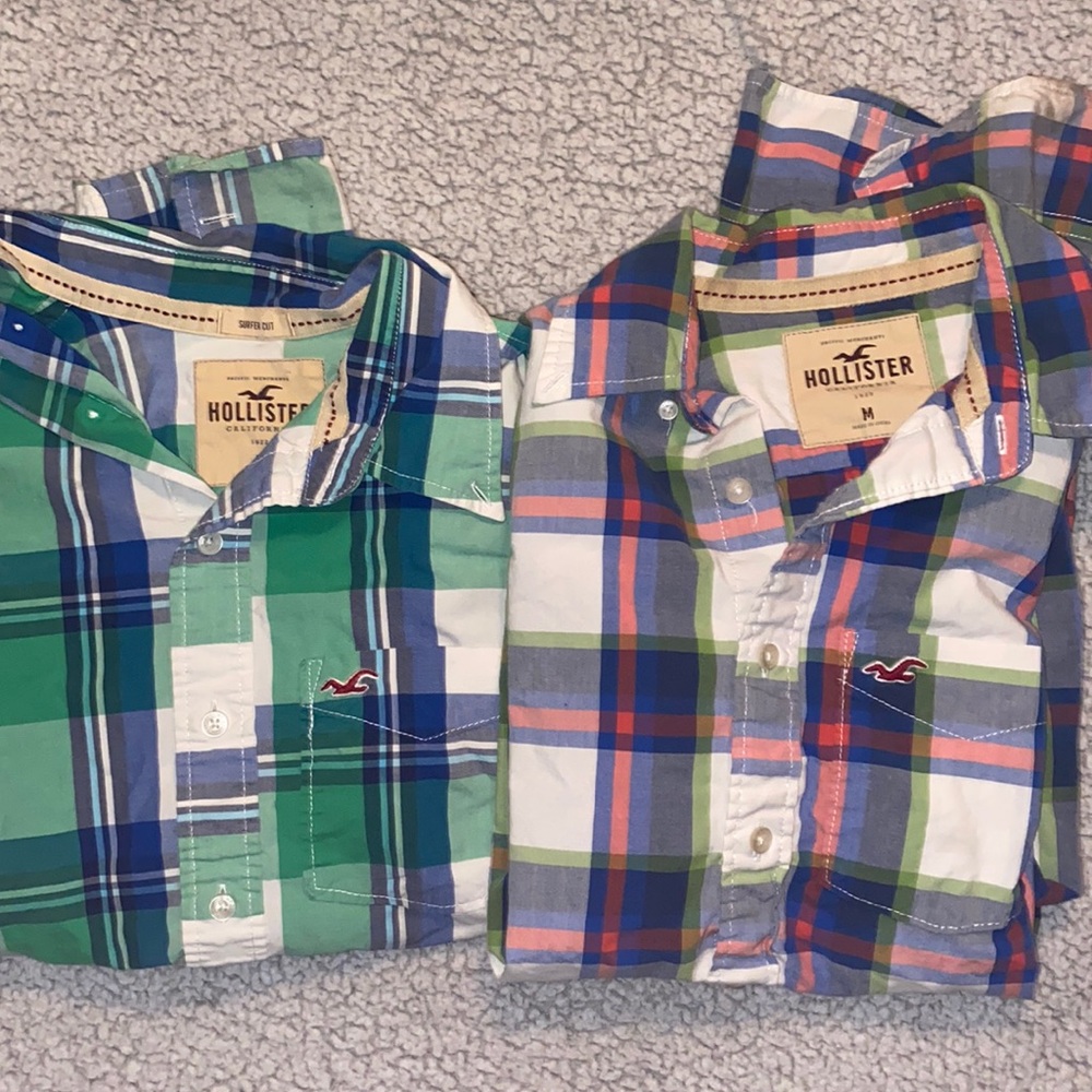 HOLLISTER Mens button down shirts